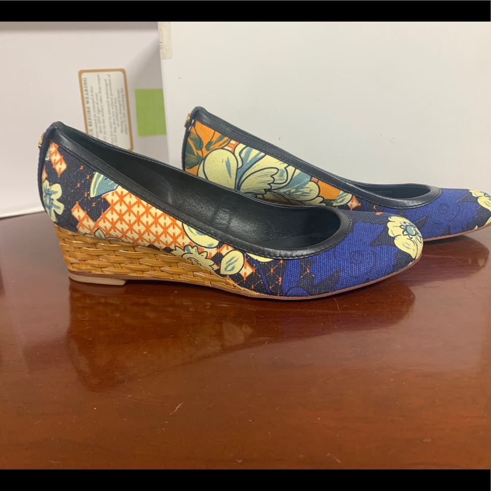 Tory Burch wedge heels